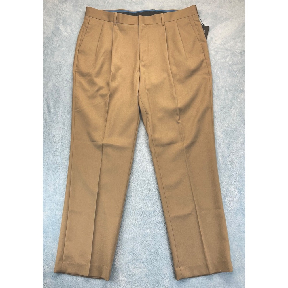 NWT AXIST ULTRA SERIES Performance‎ No Iron Dress Pants STRAIGHT LEG 38x32